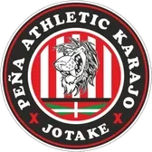 Escudo de la Peña Athletic Karajo con el lema Jotake